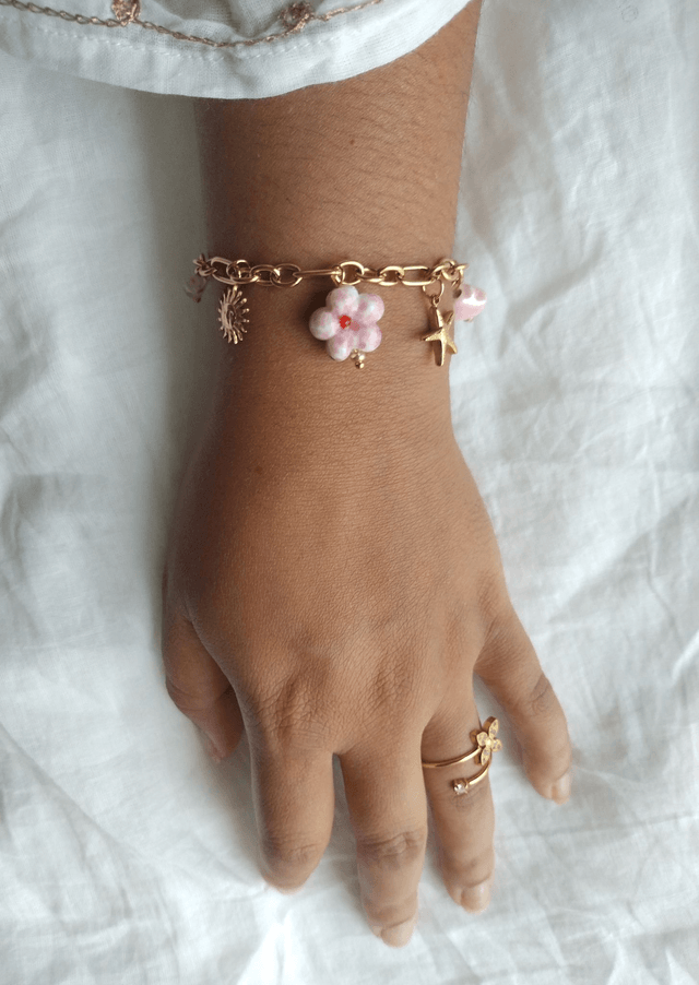 Bracelet breloques Néréa