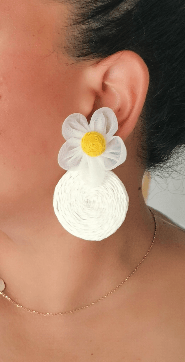 Boucles d'oreilles Fleur 