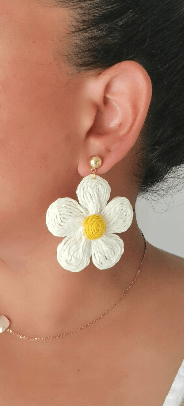 Boucles d'oreilles Marguerite