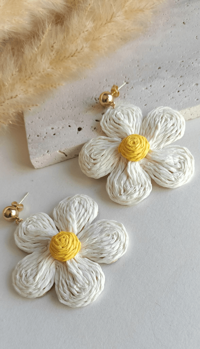Boucles d'oreilles Marguerite